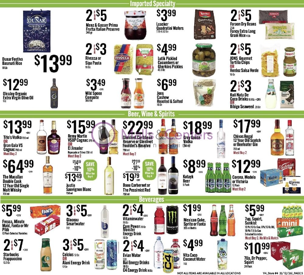 Weekly ad for Jons Fresh Marketplace valid: 08/12/2026 - 08/18/2026, page 5
