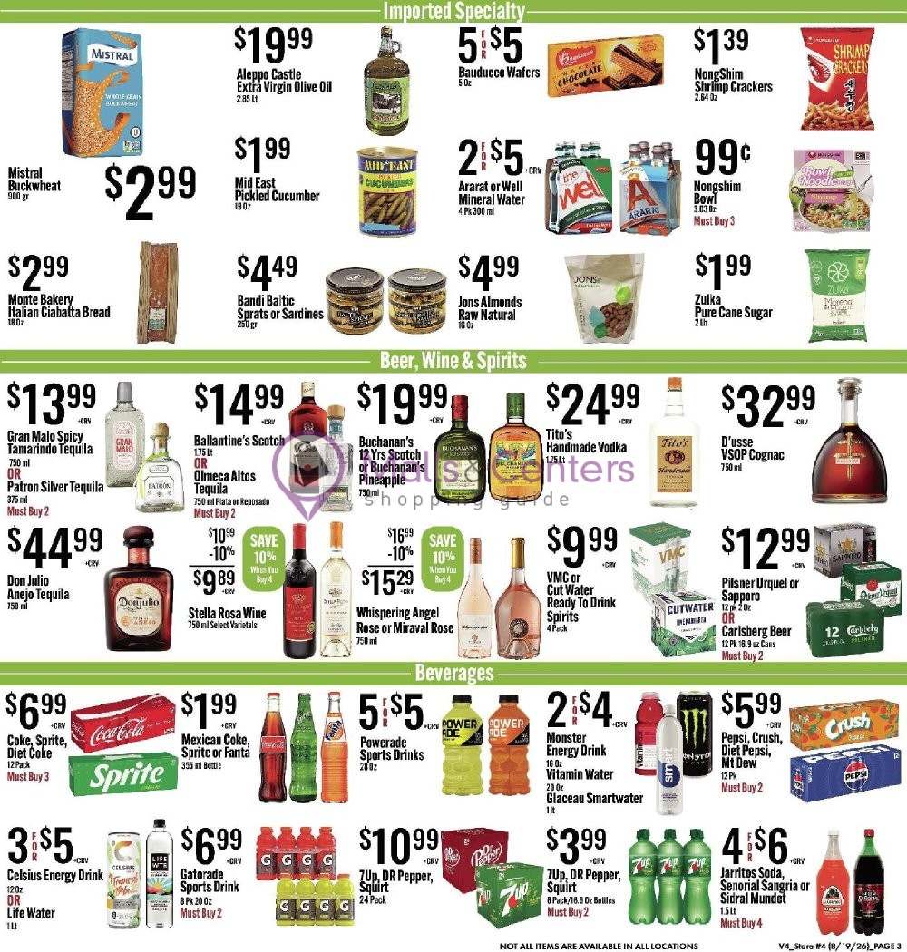 Weekly ad for Jons Fresh Marketplace valid: 08/19/2026 - 08/25/2026, page 3