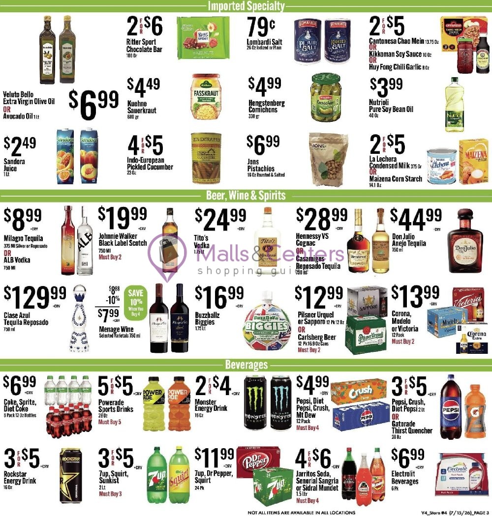 Weekly ad for Jons Fresh Marketplace valid: 07/15/2026 - 07/21/2026, page 3