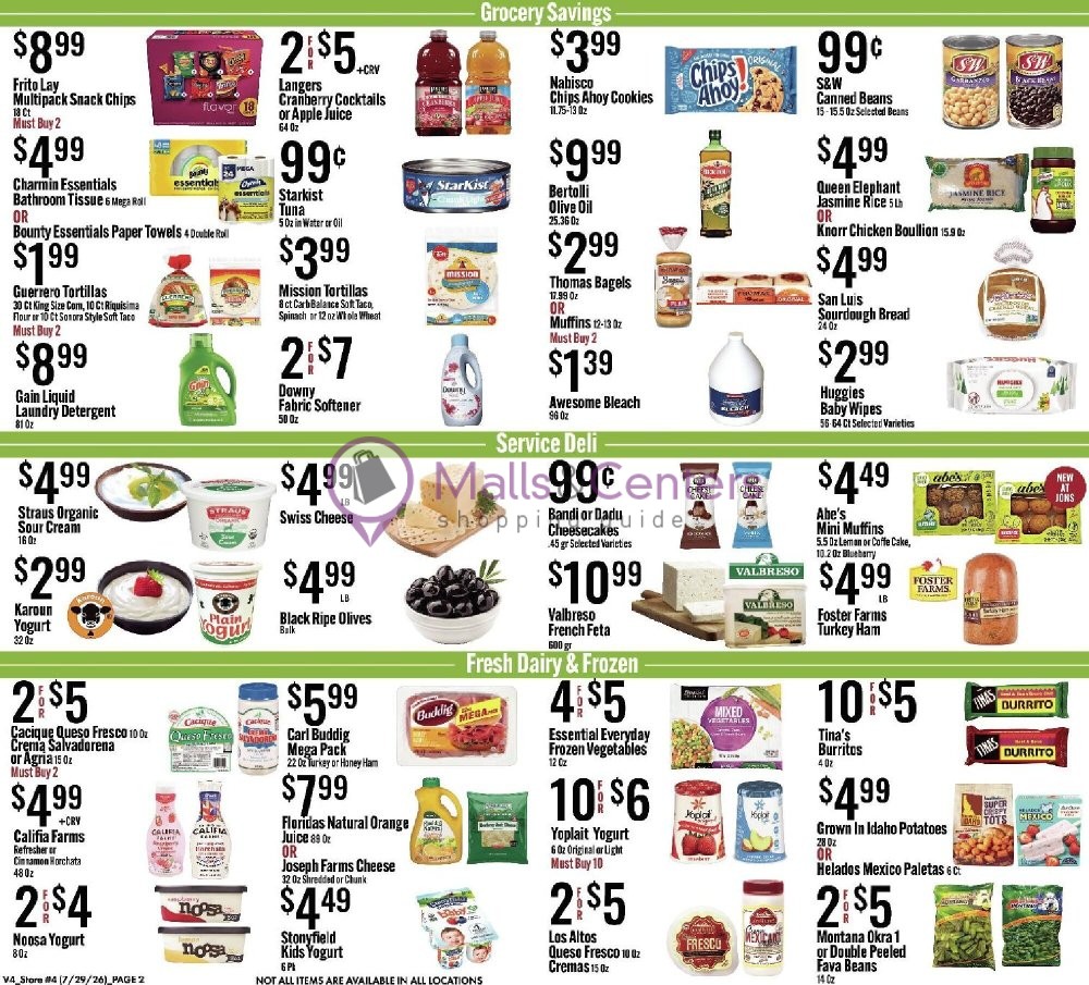 Weekly ad for Jons Fresh Marketplace valid: 07/29/2026 - 08/04/2026, page 2
