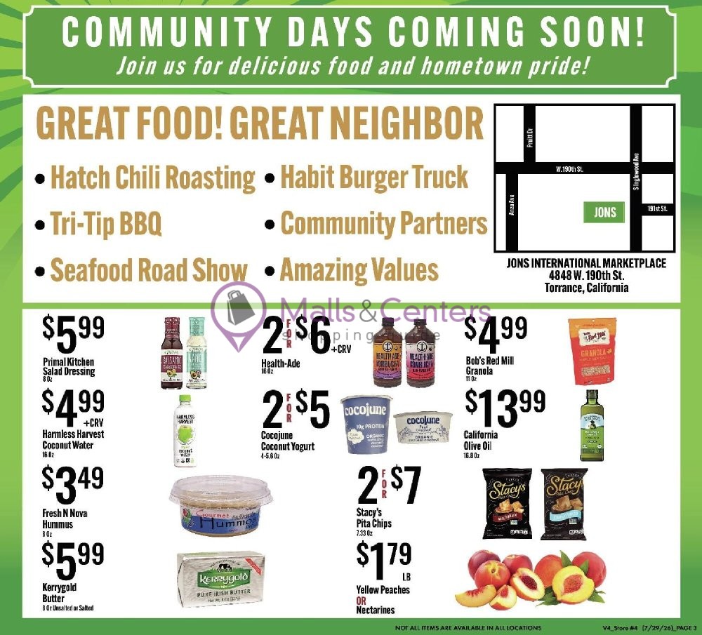 Weekly ad for Jons Fresh Marketplace valid: 07/29/2026 - 08/04/2026, page 3