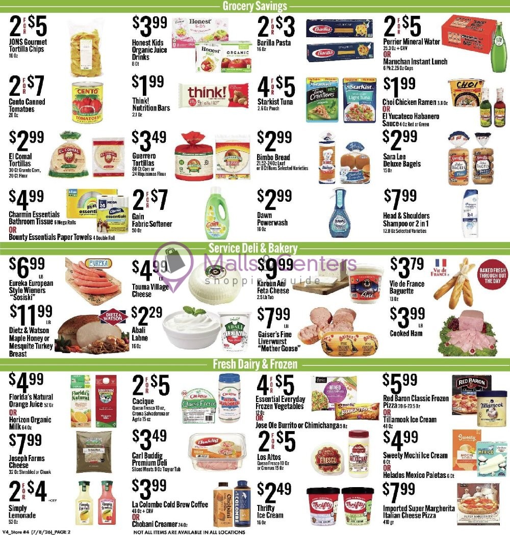 Weekly ad for Jons Fresh Marketplace valid: 07/08/2026 - 07/14/2026, page 2