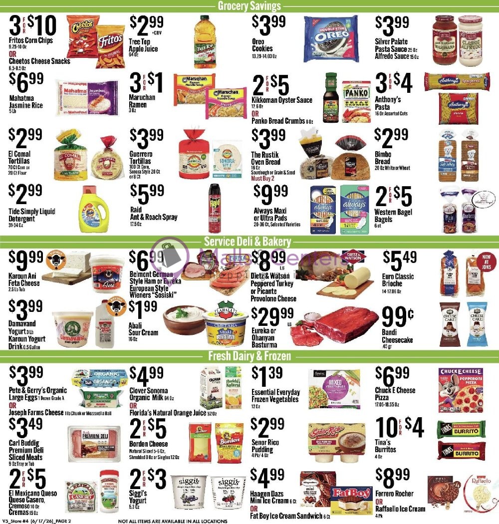 Weekly ad for Jons Fresh Marketplace valid: 06/17/2026 - 06/23/2026, page 2