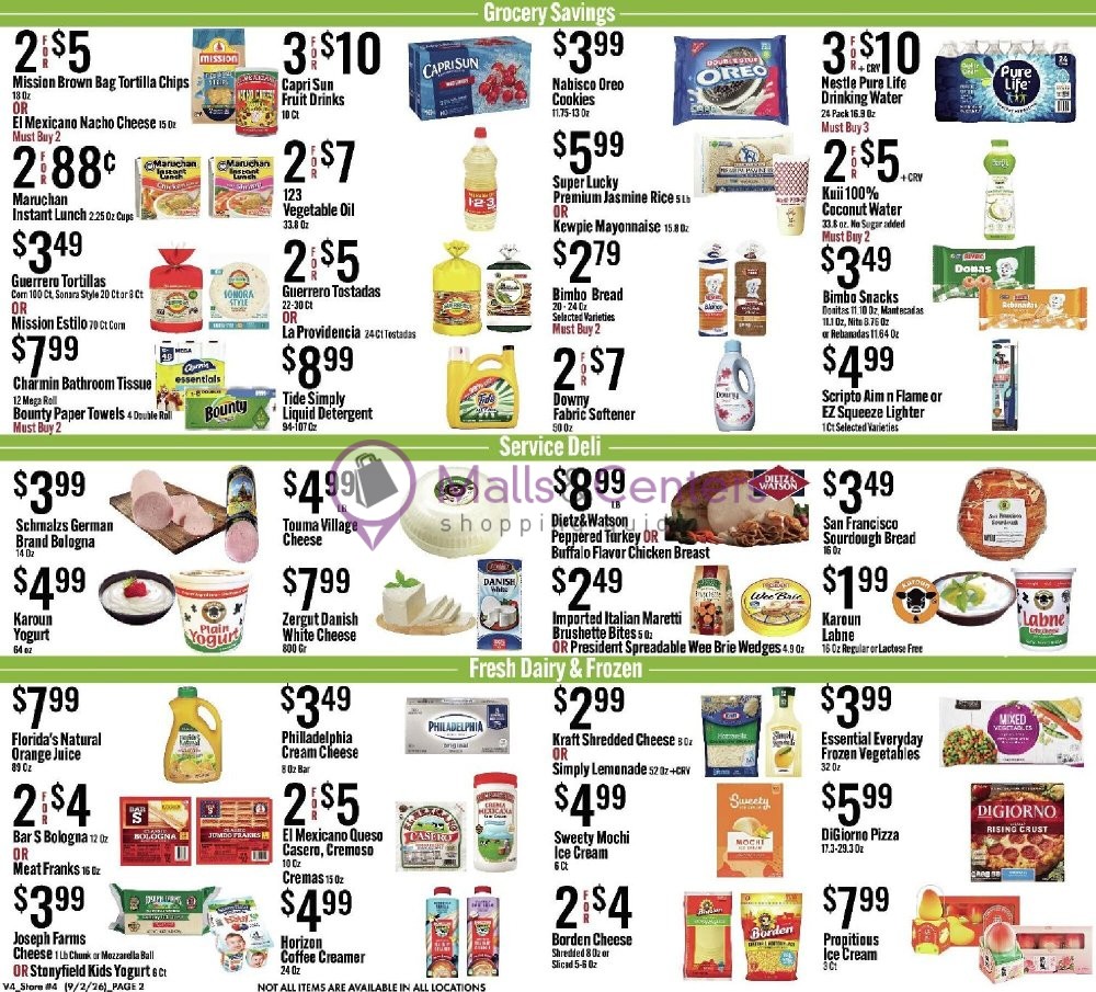 Weekly ad for Jons Fresh Marketplace valid: 09/02/2026 - 09/08/2026, page 2
