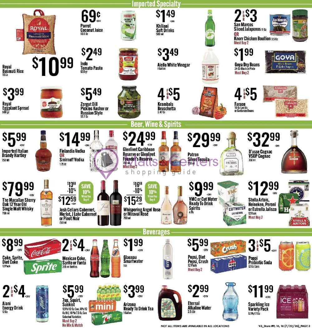 Weekly ad for Jons Fresh Marketplace valid: 07/22/2026 - 07/28/2026, page 3