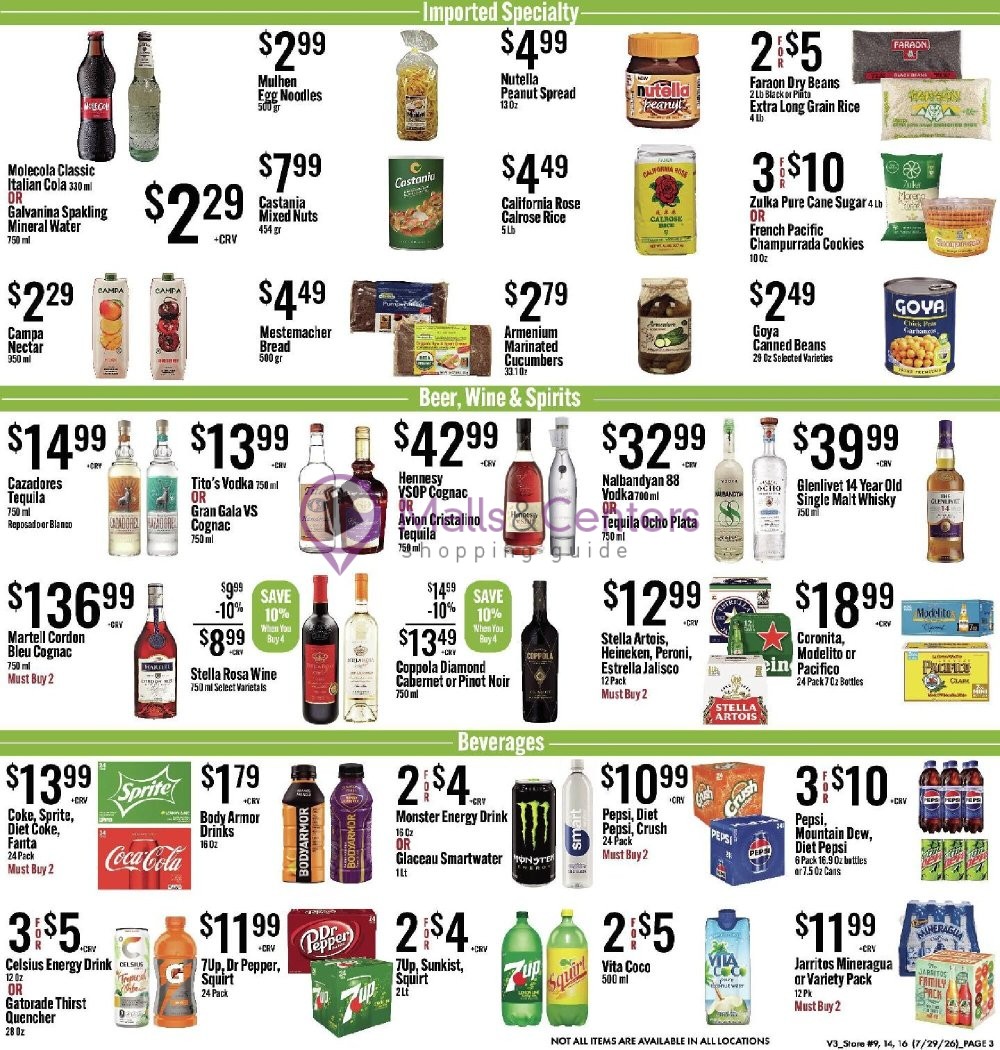 Weekly ad for Jons Fresh Marketplace valid: 07/29/2026 - 08/04/2026, page 3