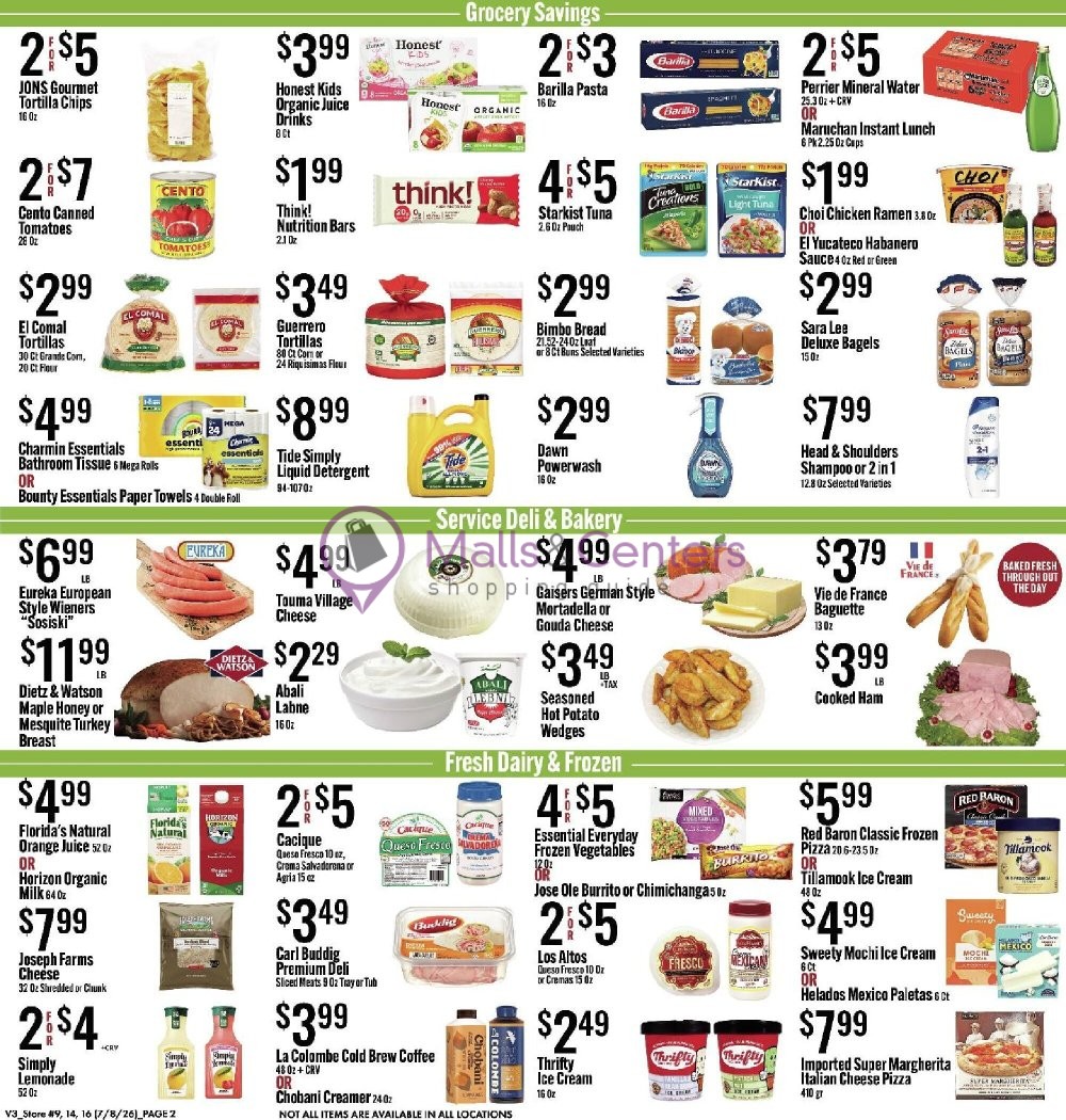 Weekly ad for Jons Fresh Marketplace valid: 07/08/2026 - 07/14/2026, page 2