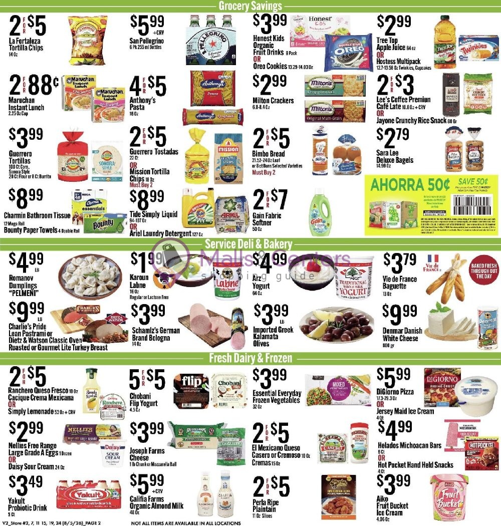 Weekly ad for Jons Fresh Marketplace valid: 08/05/2026 - 08/11/2026, page 2