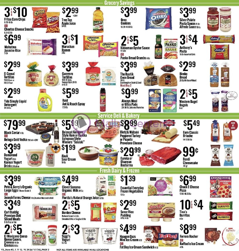 Weekly ad for Jons Fresh Marketplace valid: 06/17/2026 - 06/23/2026, page 2