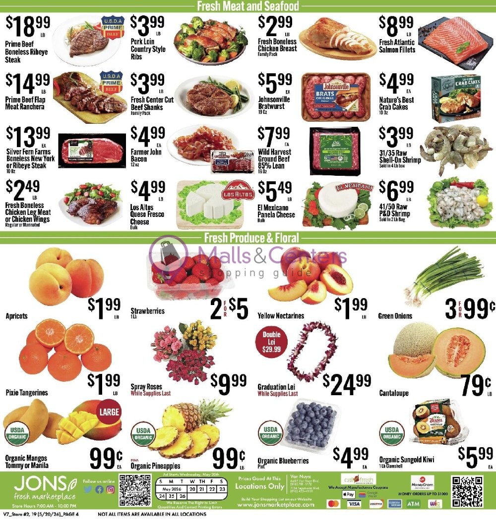 Weekly ad for Jons Fresh Marketplace valid: 05/20/2026 - 05/26/2026, page 4
