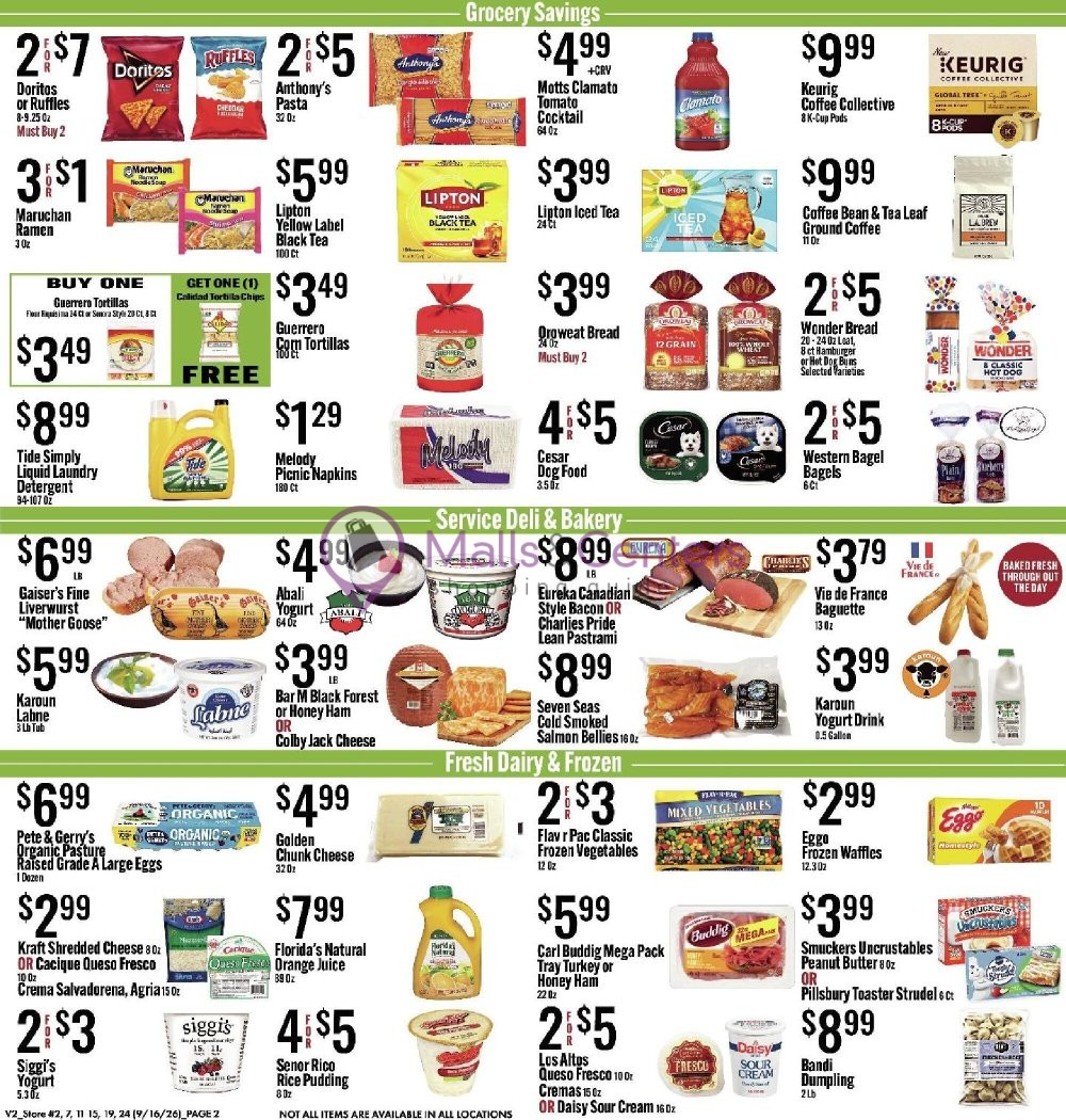 Weekly ad for Jons Fresh Marketplace valid: 09/16/2026 - 09/22/2026, page 2