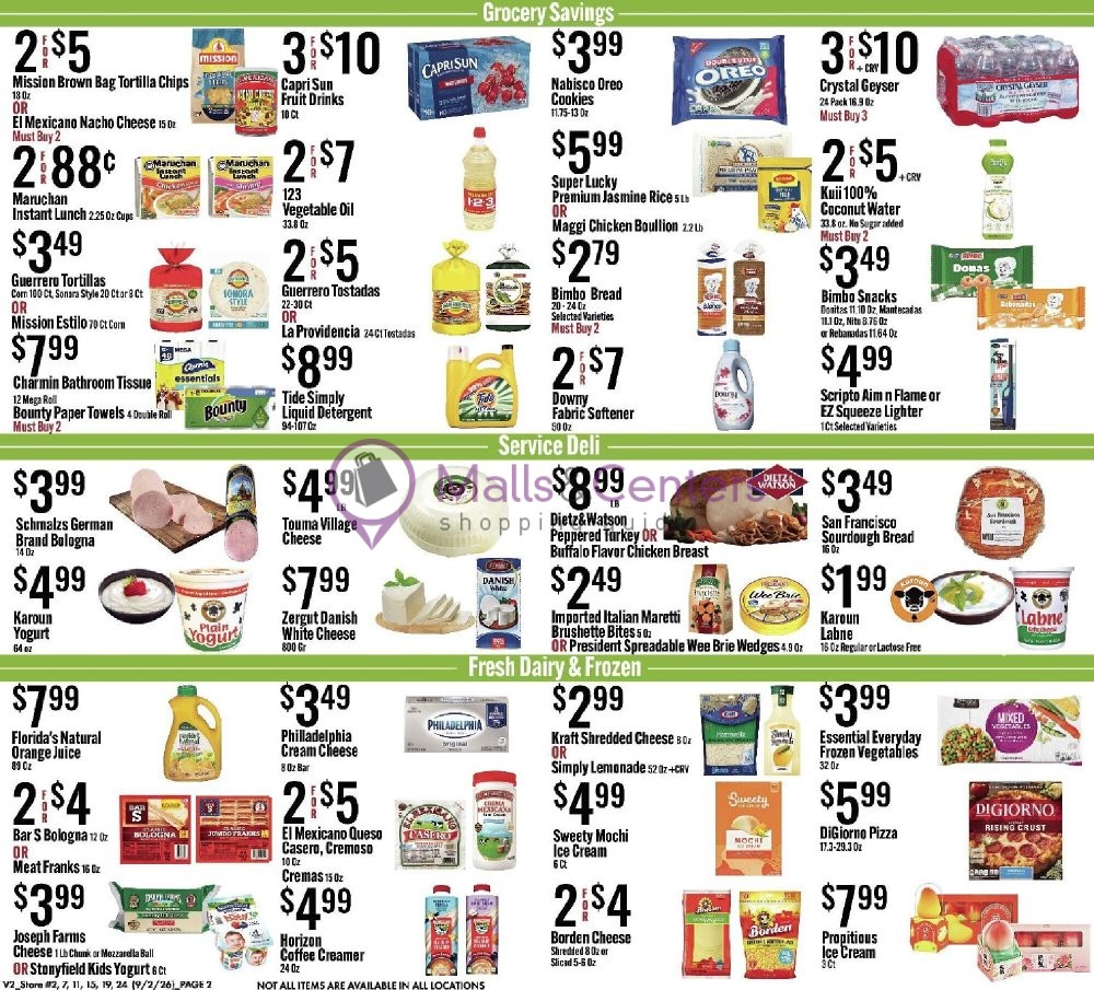Weekly ad for Jons Fresh Marketplace valid: 09/02/2026 - 09/08/2026, page 2