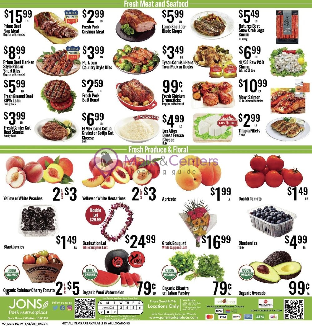 Weekly ad for Jons Fresh Marketplace valid: 06/03/2026 - 06/09/2026, page 4