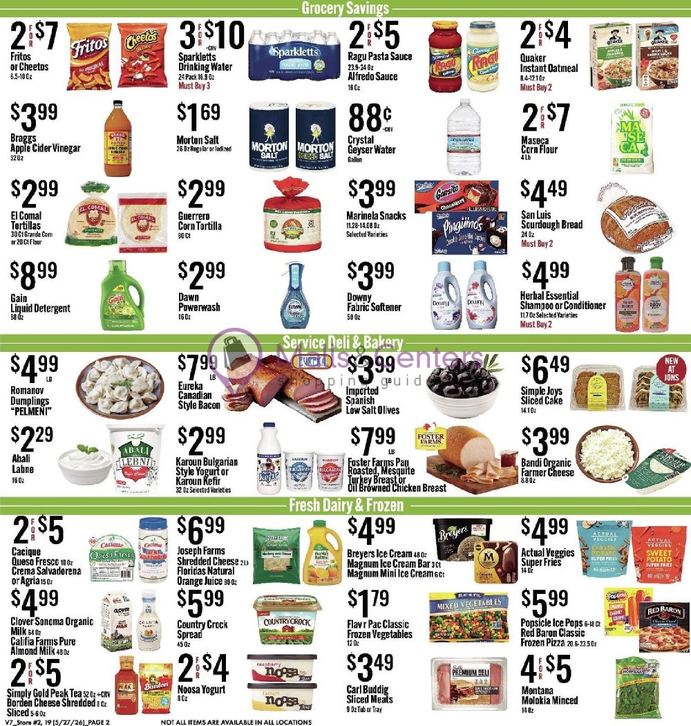 Weekly ad for Jons Fresh Marketplace valid: 05/27/2026 - 06/02/2026, page 2