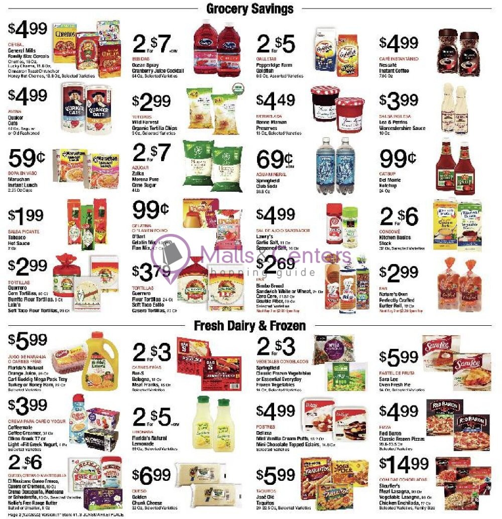 Jons Fresh Marketplace Weekly Ad sales & flyers specials MallsCenters