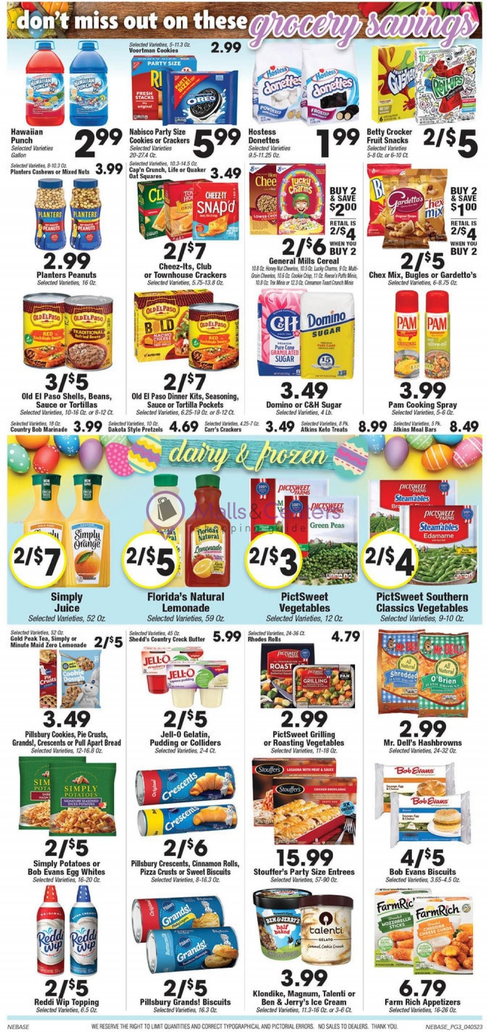 Jubilee Foods Weekly ad valid from 04/03/2023 to 04/09/2023 MallsCenters