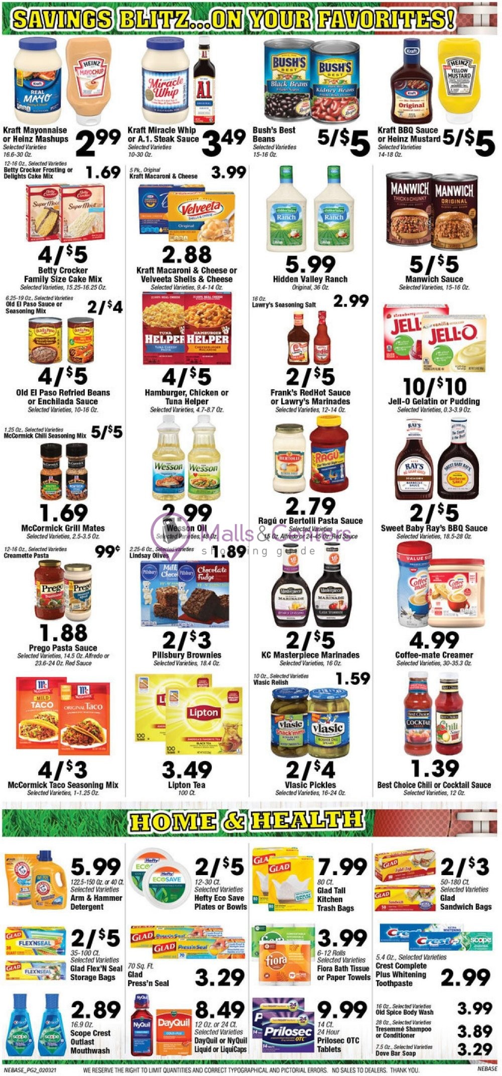 Jubilee Foods Weekly Ad sales & flyers specials MallsCenters