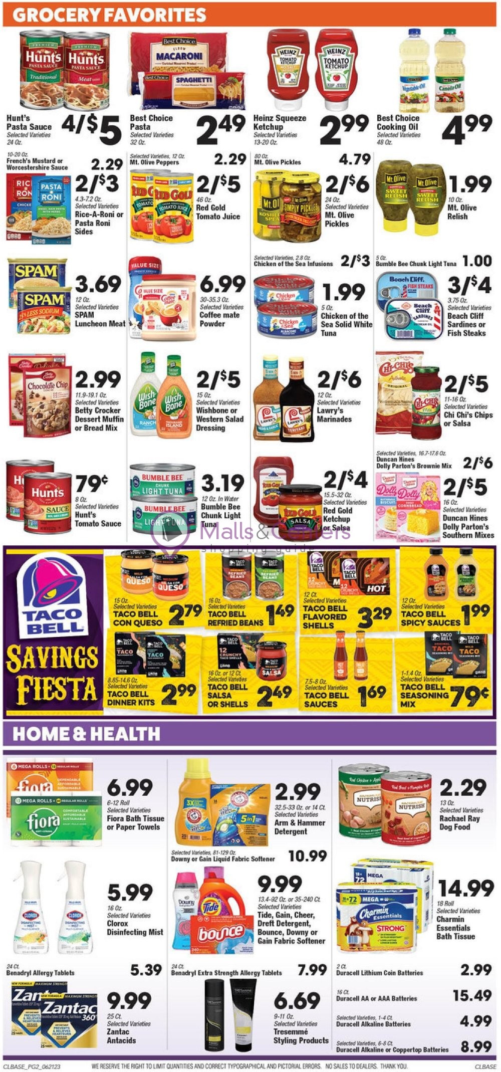 Jubilee Foods Weekly ad valid from 06/19/2023 to 06/25/2023 MallsCenters