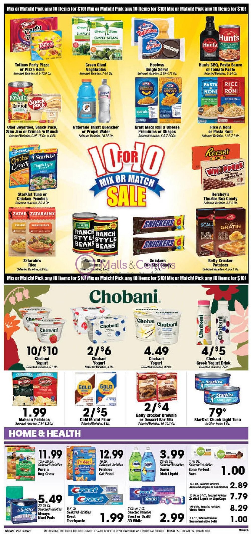 Jubilee Foods Weekly ad valid from 03/22/2021 to 03/28/2021 MallsCenters