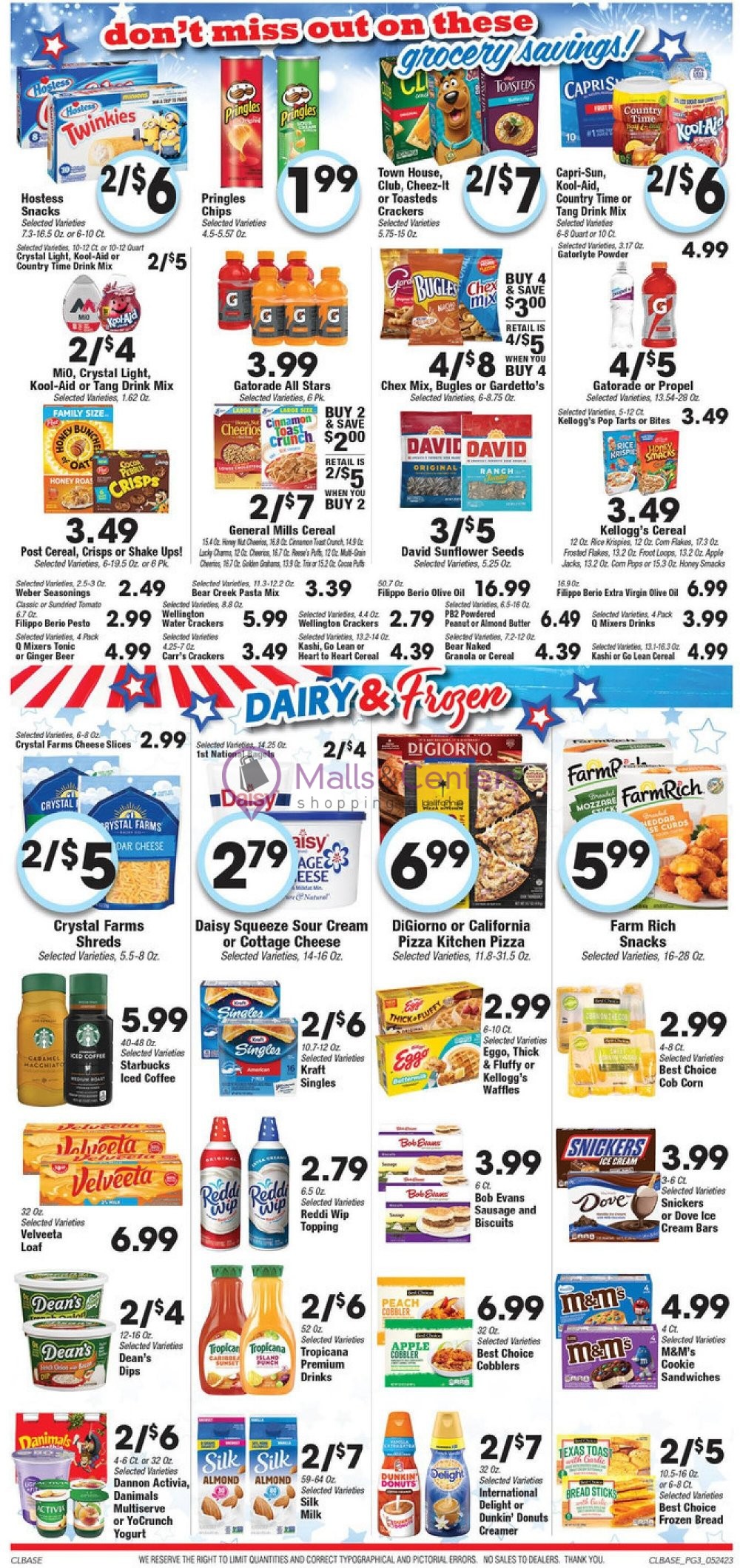 Jubilee Foods Weekly ad valid from 05/22/2023 to 05/28/2023 MallsCenters