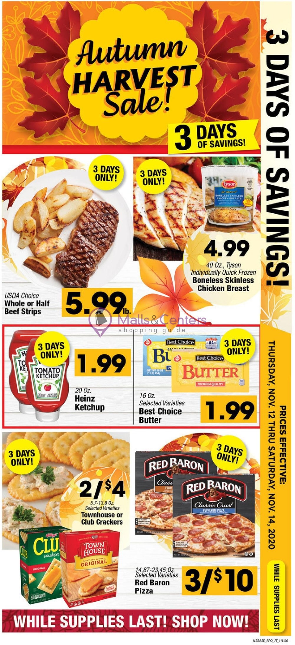 Jubilee Foods Weekly ad valid from 11/09/2020 to 11/15/2020 MallsCenters