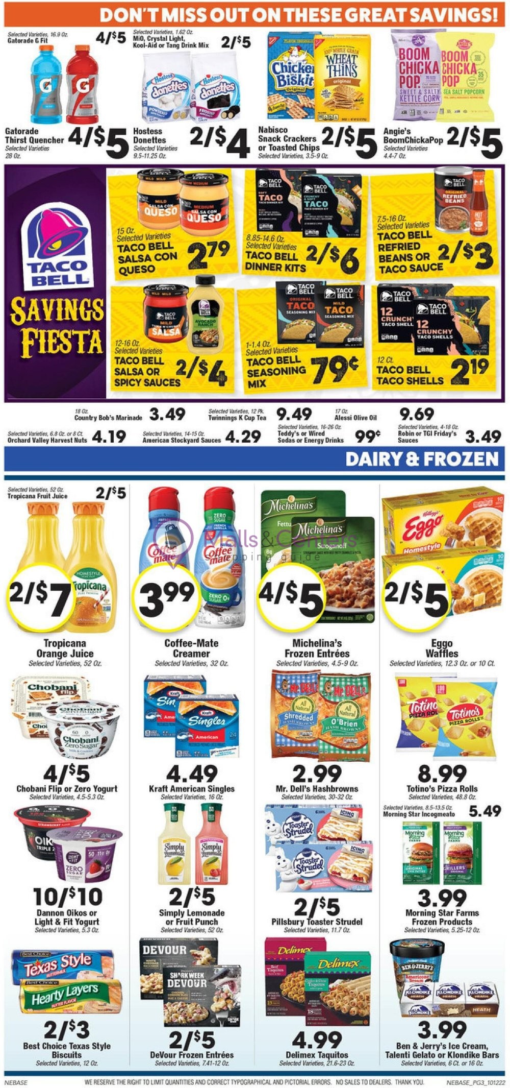 Jubilee Foods Weekly ad valid from 10/10/2022 to 10/16/2022 MallsCenters