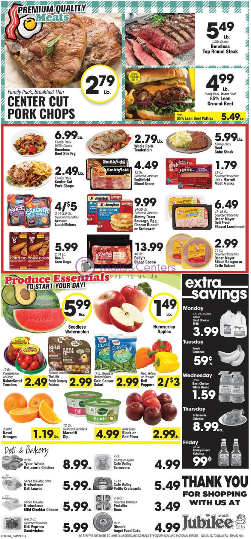 Weekly ad for Jubilee Foods valid: 06/17/2024 - 06/23/2024, page 4