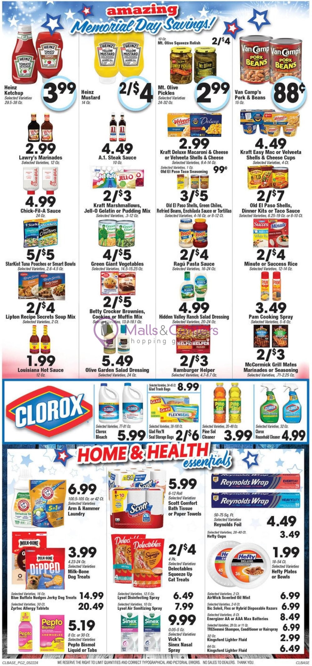 Weekly ad for Jubilee Foods valid: 05/20/2024 - 05/26/2024, page 2
