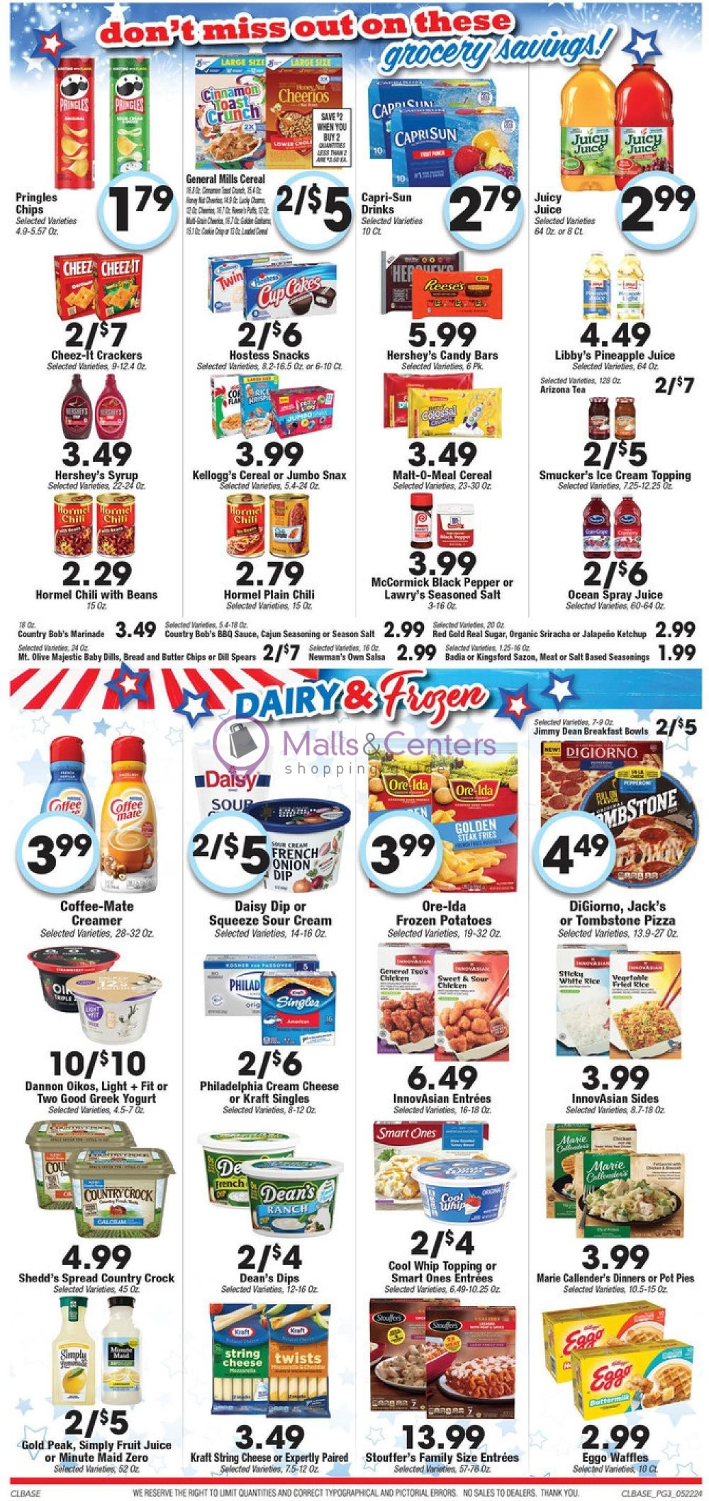 Weekly ad for Jubilee Foods valid: 05/20/2024 - 05/26/2024, page 3