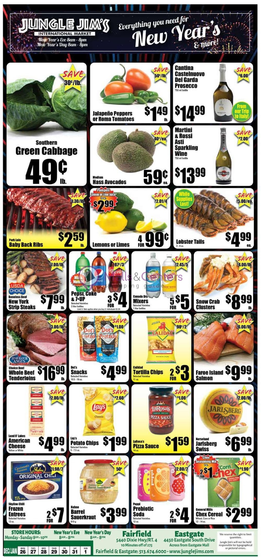 Jungle Jim's Weekly ad valid from 12/26/2022 to 01/01/2023 MallsCenters