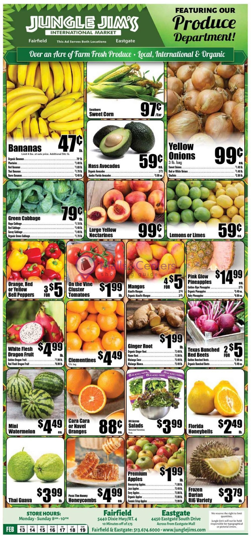 Jungle Jim's Weekly Ad sales & flyers specials MallsCenters