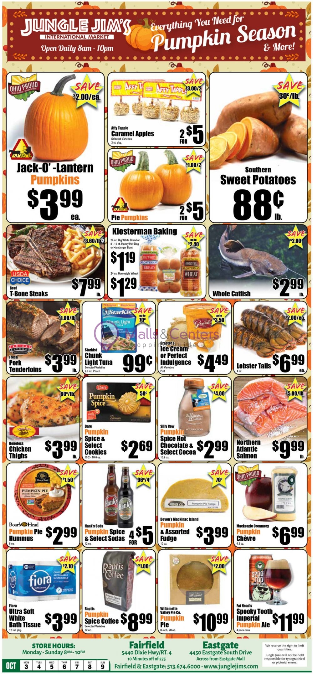 Jungle Jim's Weekly ad valid from 10/03/2022 to 10/09/2022 MallsCenters
