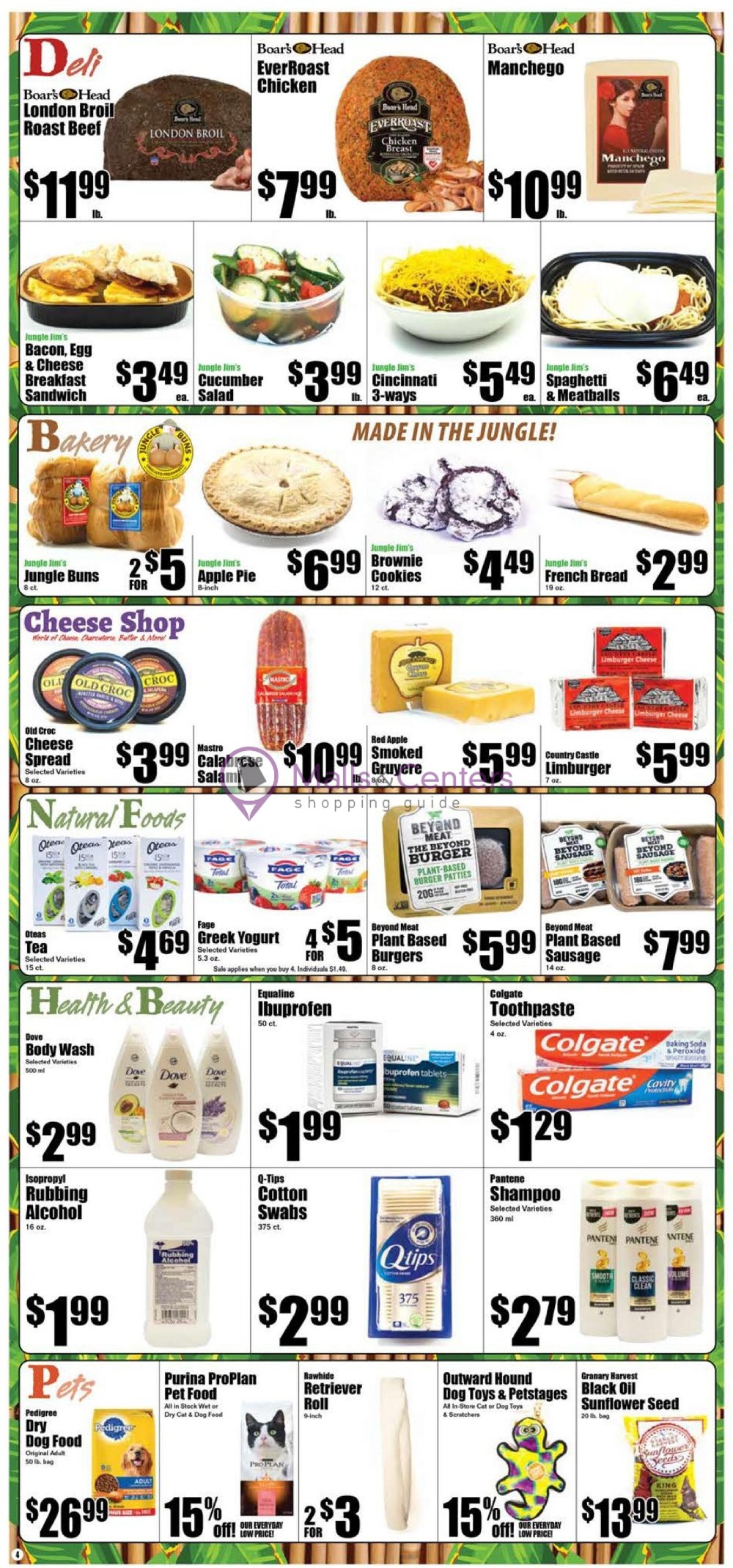 Jungle Jim's Weekly Ad sales & flyers specials MallsCenters