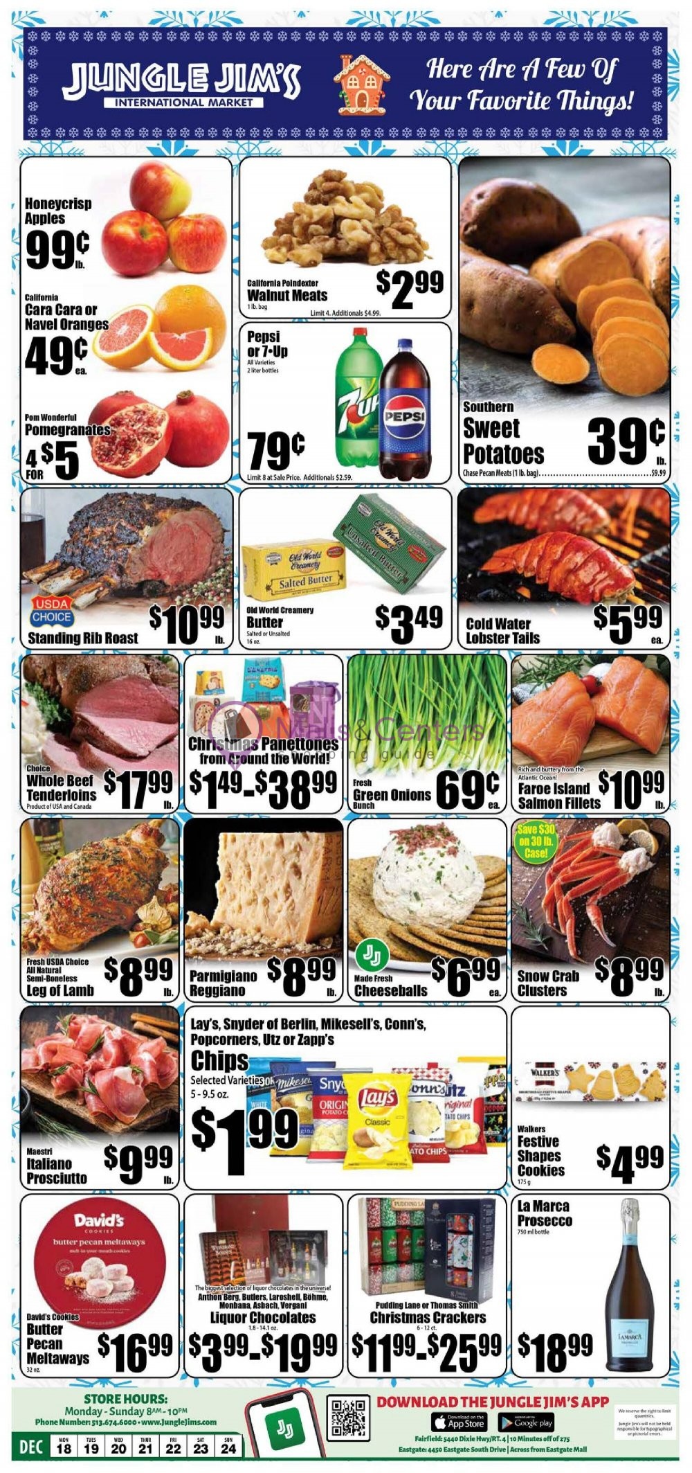Jungle Jim's Weekly ad valid from 12/18/2023 to 12/24/2023 MallsCenters