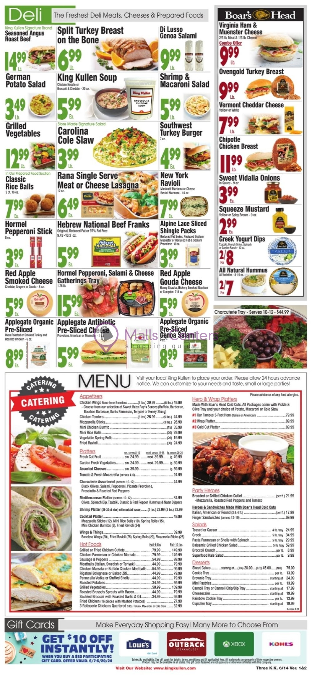 Weekly ad for King Kullen valid: 06/14/2024 - 06/20/2024, page 3 Weekly ad for King Kullen valid: 06/14/2024 - 06/20/2024, page 3
