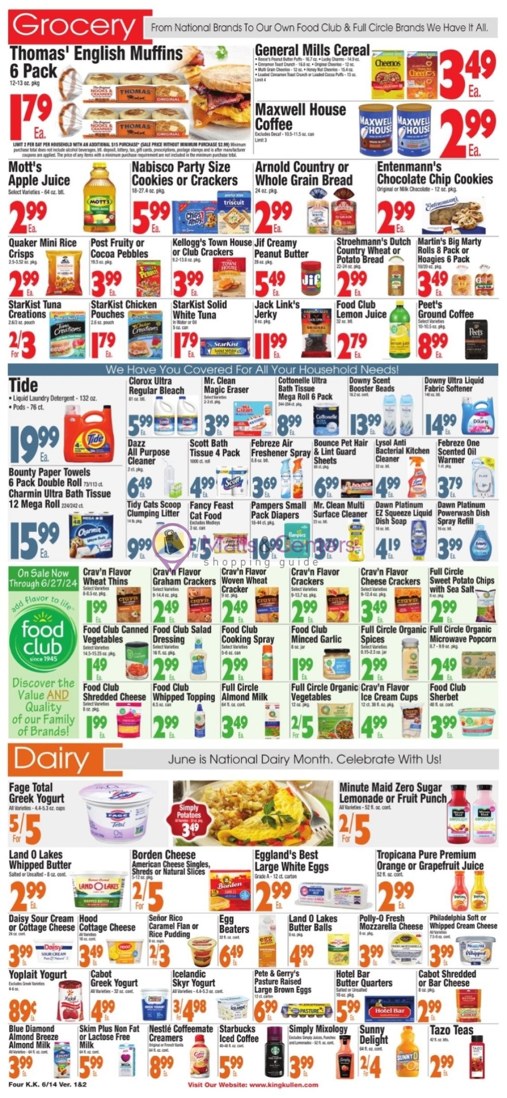 Weekly ad for King Kullen valid: 06/14/2024 - 06/20/2024, page 4 Weekly ad for King Kullen valid: 06/14/2024 - 06/20/2024, page 4