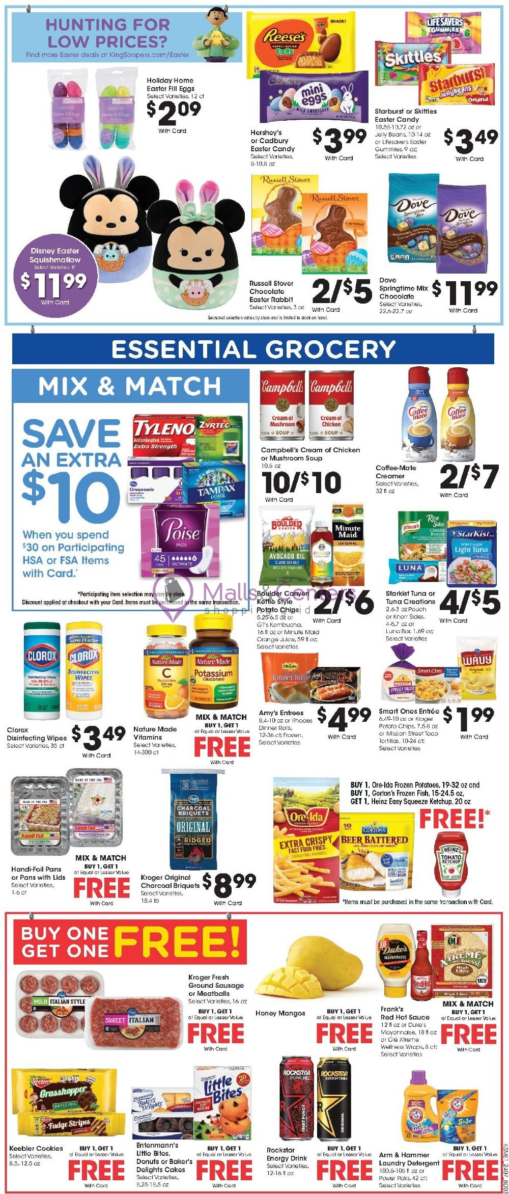 King Soopers Weekly ad valid from 03/20/2024 to 03/26/2024 MallsCenters