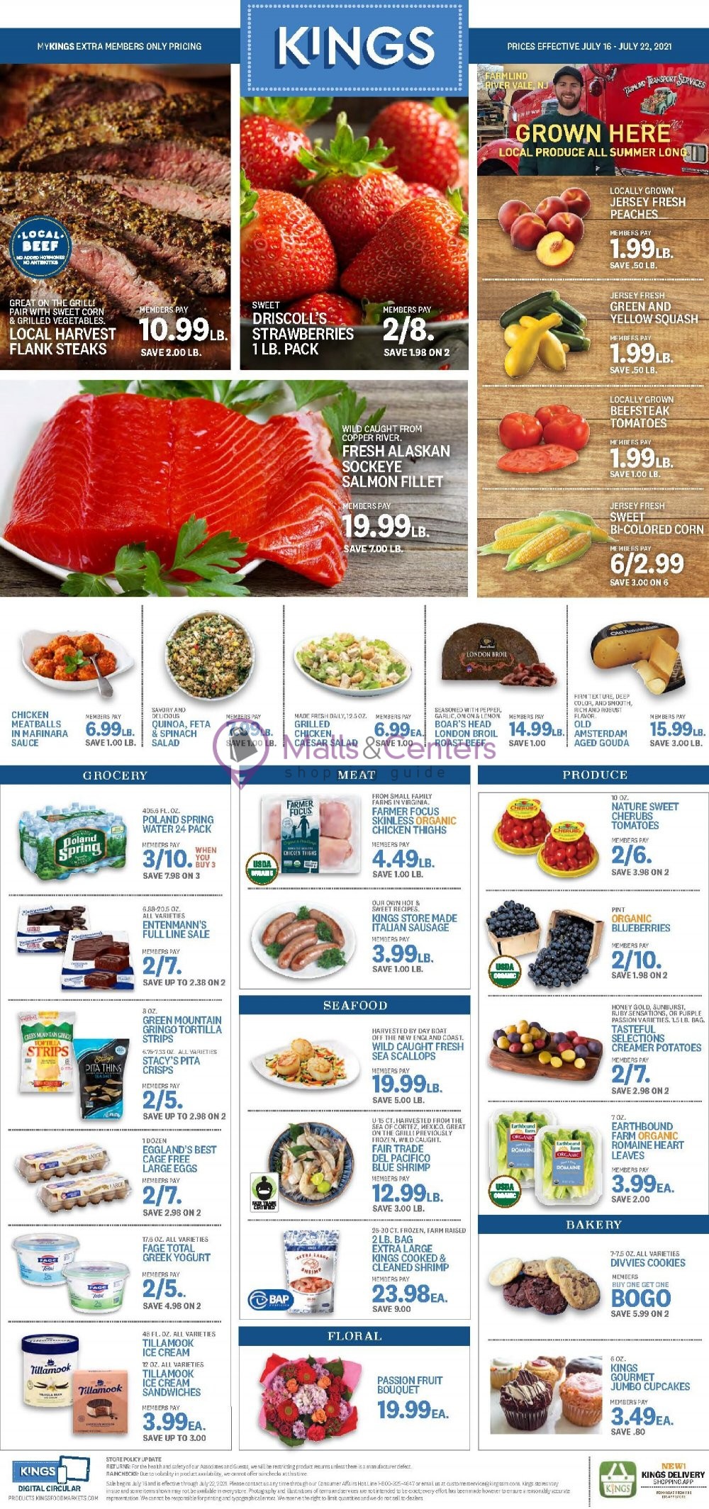 Kings Food Markets Weekly Ad sales & flyers specials MallsCenters