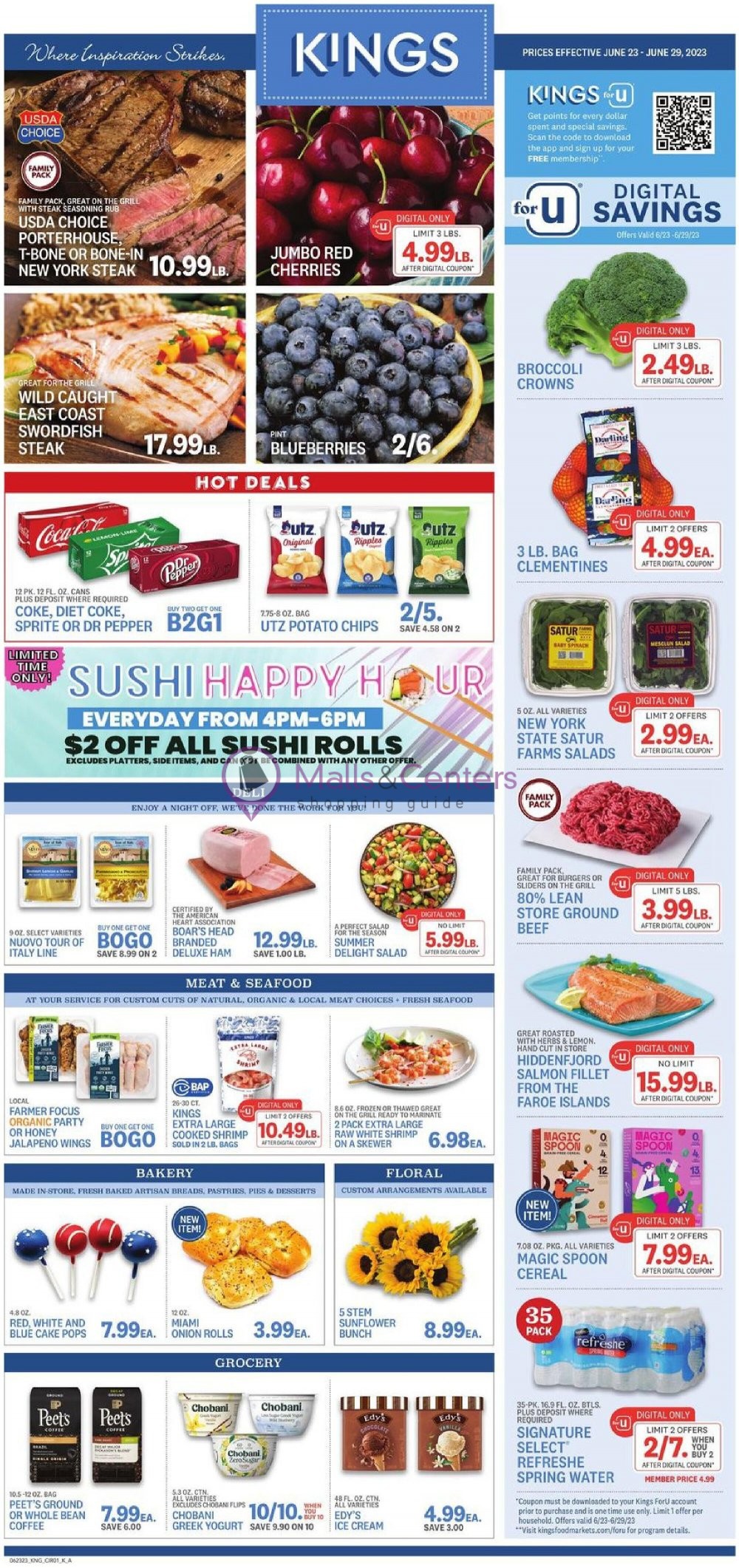 Kings Food Markets Weekly ad valid from 06/23/2023 to 06/29/2023
