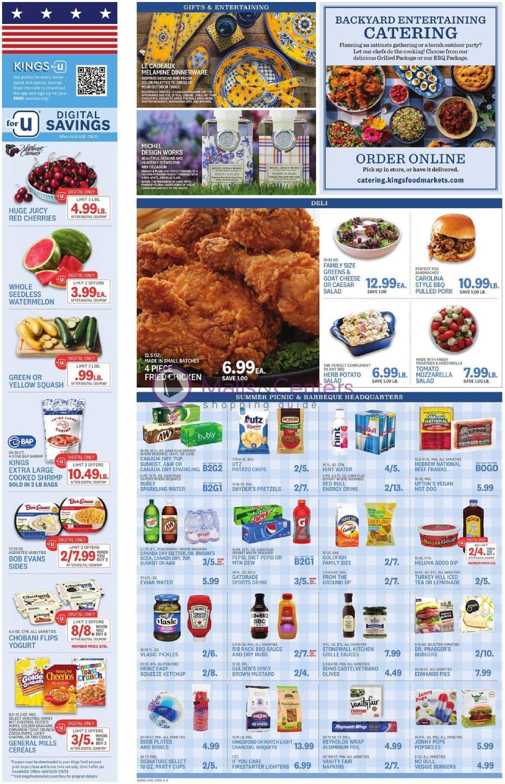 Kings Food Markets Weekly ad valid from 06/30/2023 to 07/06/2023