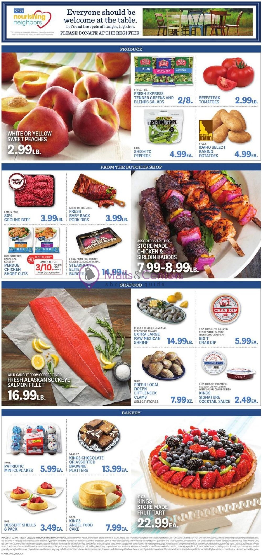 Kings Food Markets Weekly ad valid from 06/30/2023 to 07/06/2023