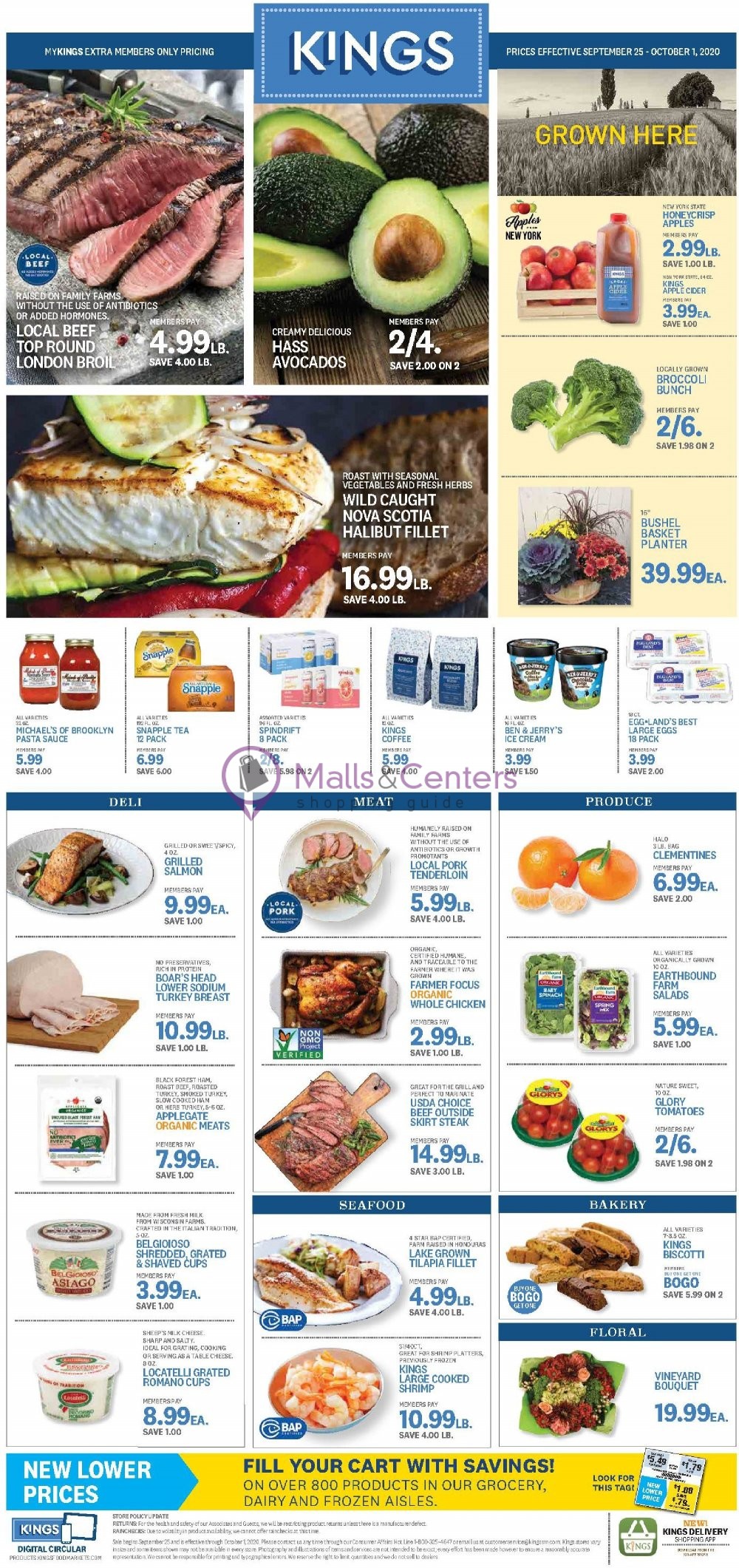 Kings Food Markets Weekly Ad sales & flyers specials MallsCenters