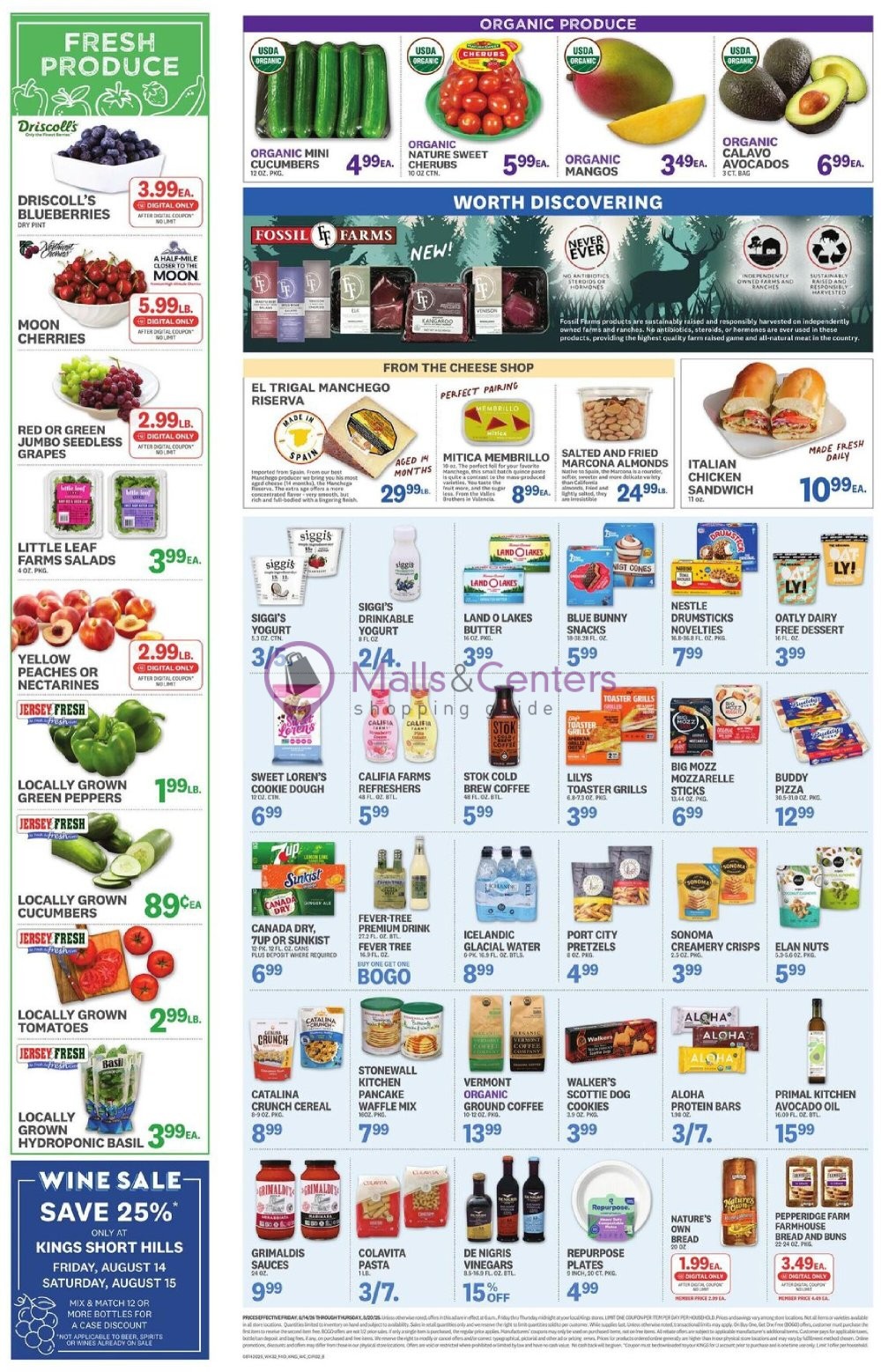 Weekly ad for Kings Food Markets valid: 08/14/2026 - 08/20/2026, page 2