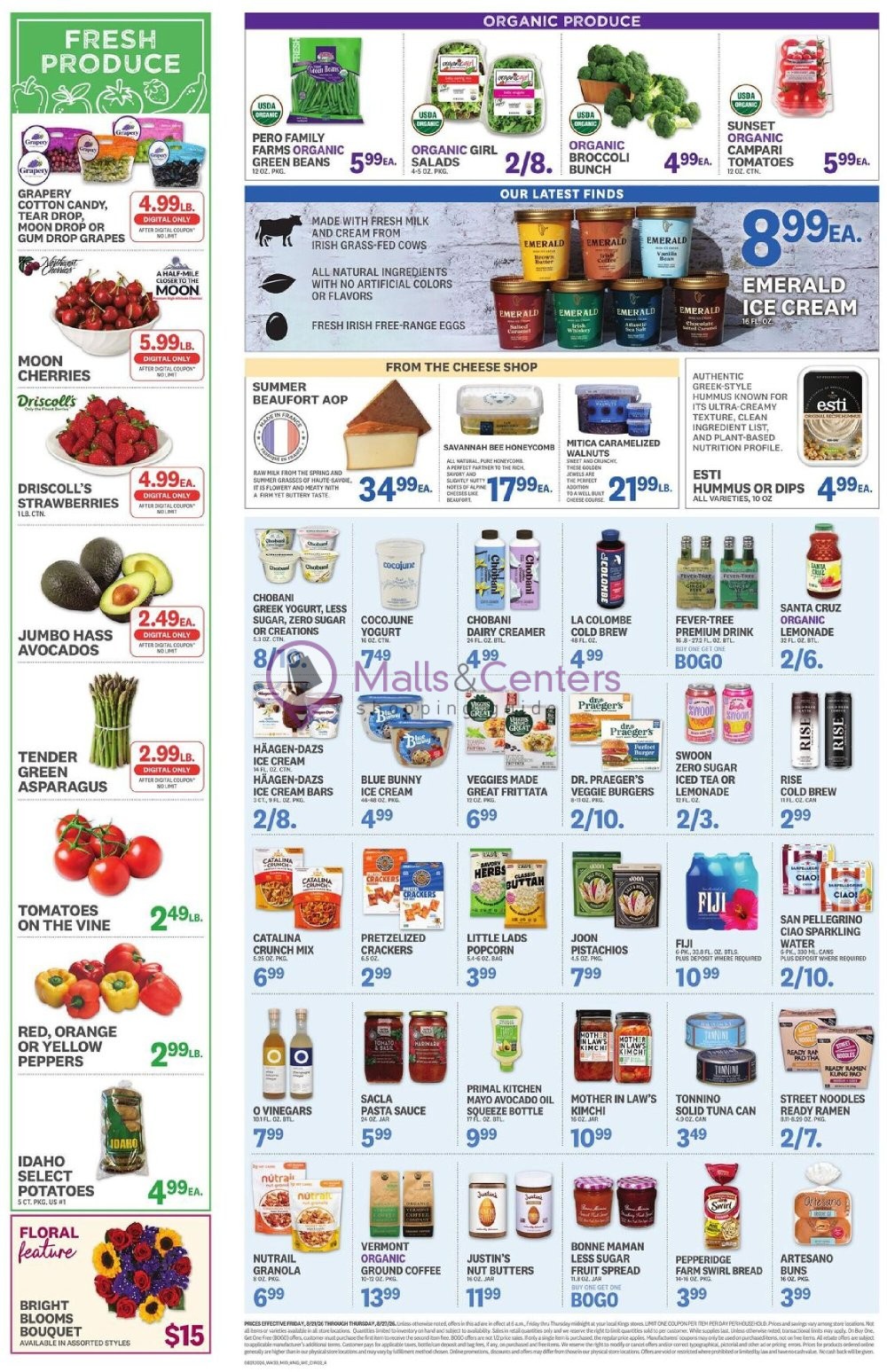 Weekly ad for Kings Food Markets valid: 08/21/2026 - 08/27/2026, page 2