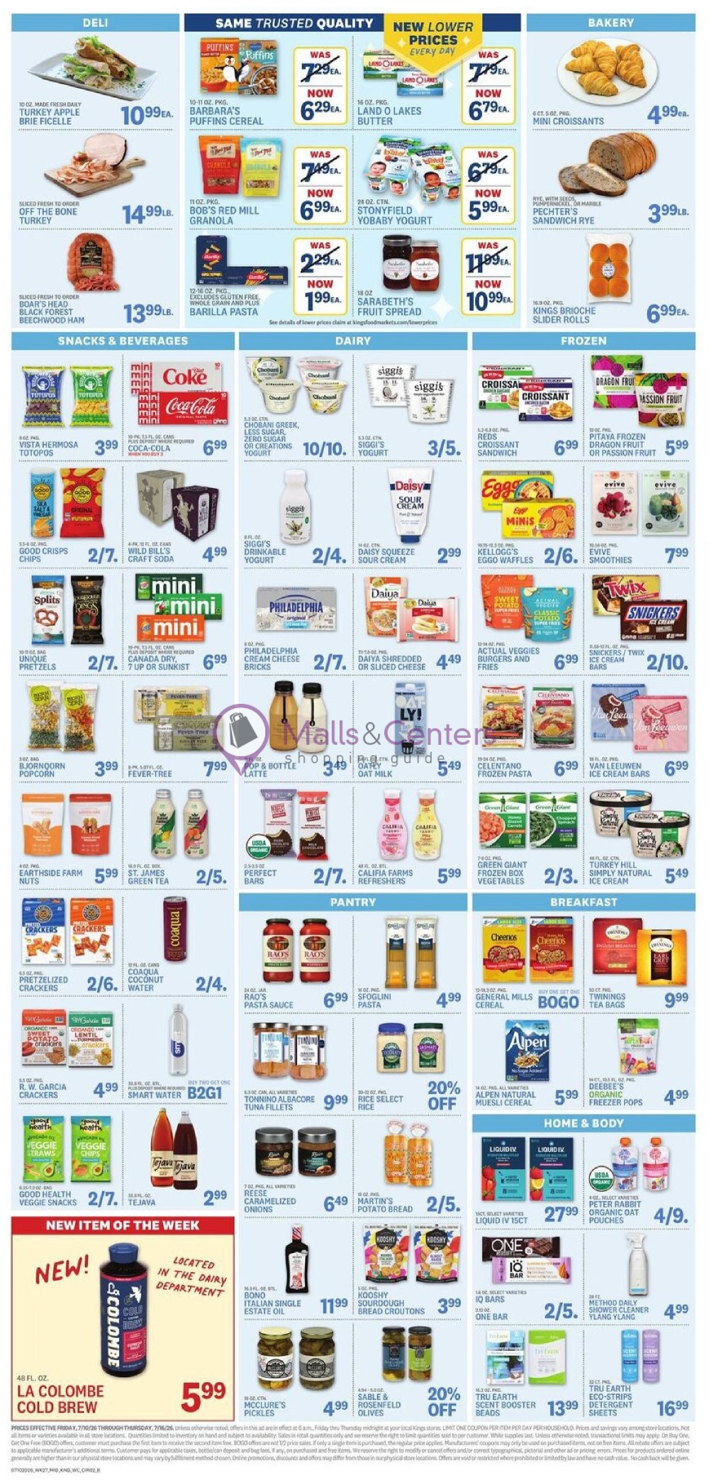 Weekly ad for Kings Food Markets valid: 07/10/2026 - 07/16/2026, page 2