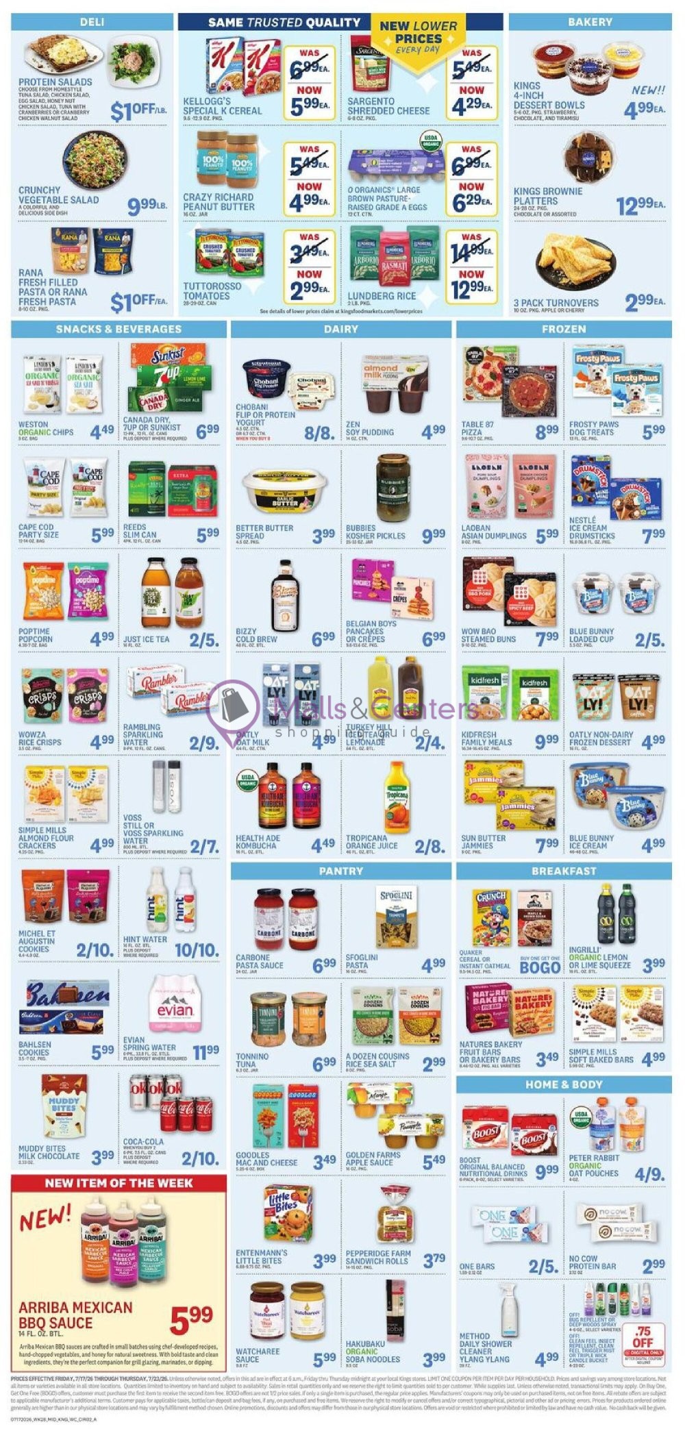 Weekly ad for Kings Food Markets valid: 07/17/2026 - 07/23/2026, page 2