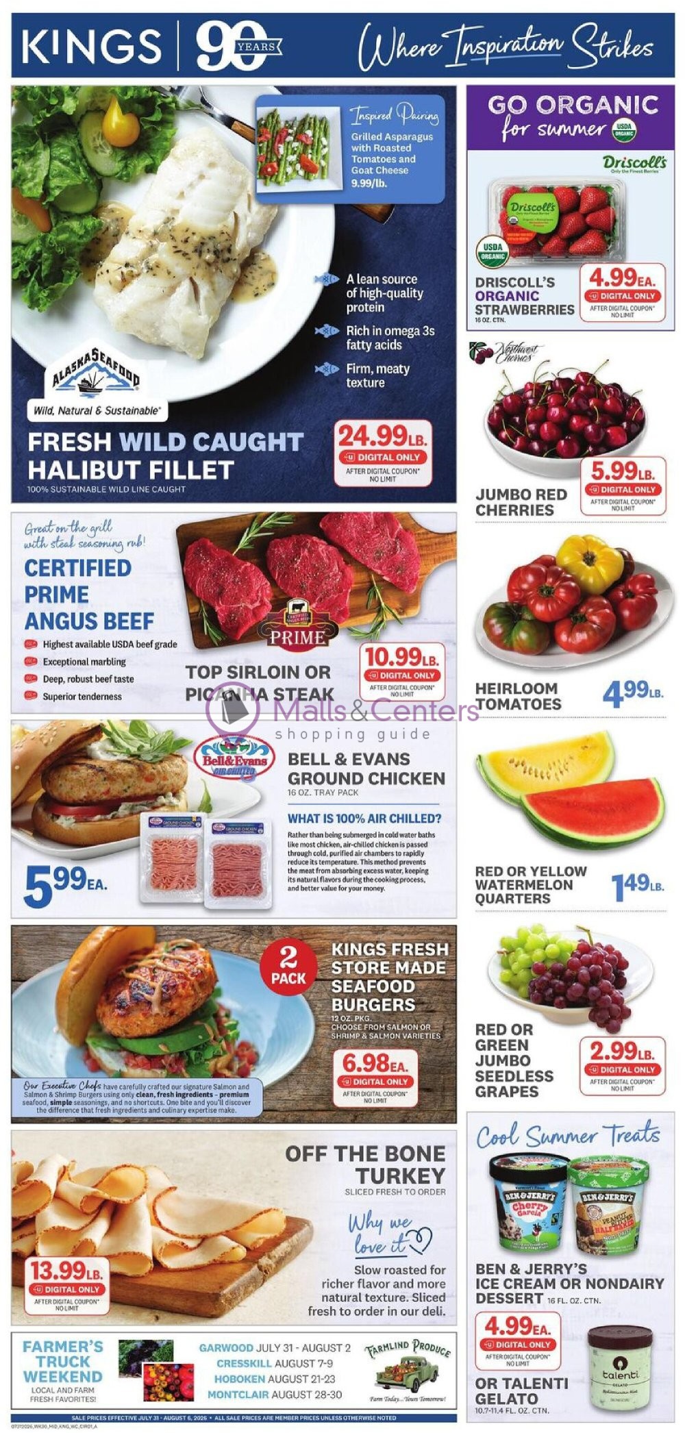 Weekly ad for Kings Food Markets valid: 07/31/2026 - 08/06/2026, page 1