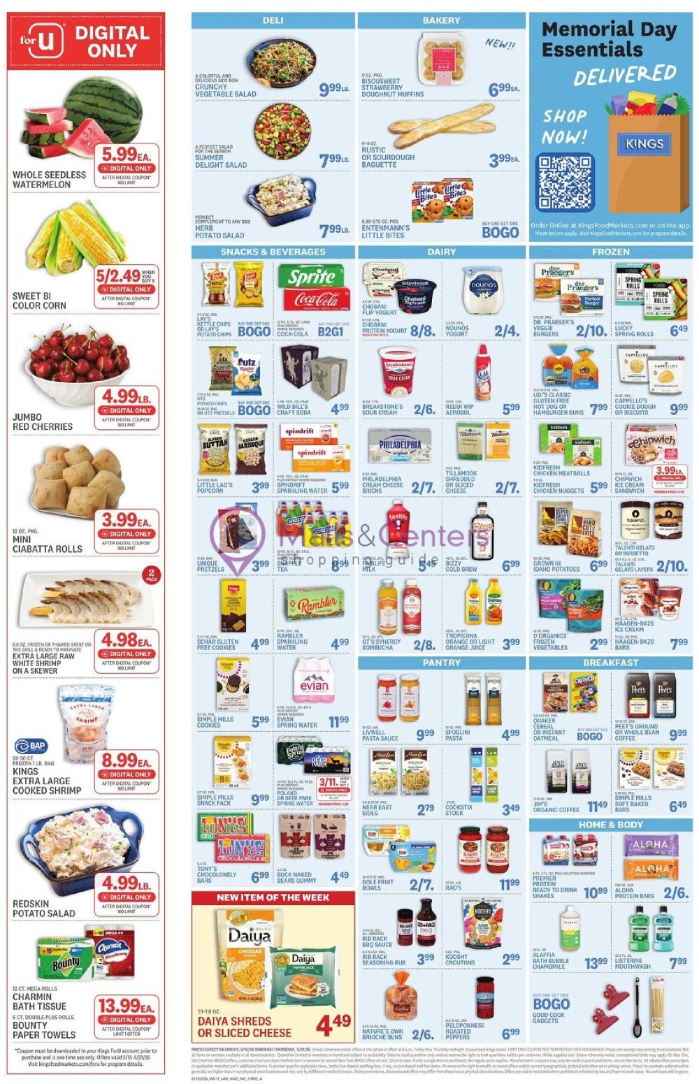 Weekly ad for Kings Food Markets valid: 05/15/2026 - 05/21/2026, page 2