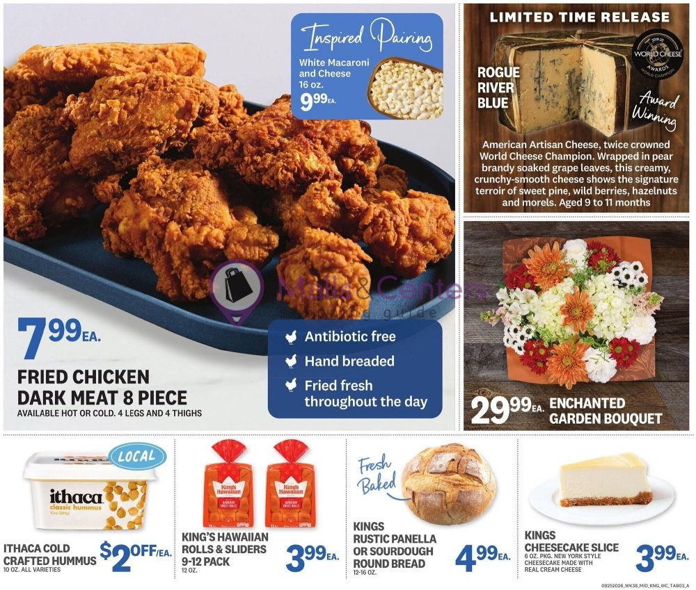 Weekly ad for Kings Food Markets valid: 09/25/2026 - 10/01/2026, page 3