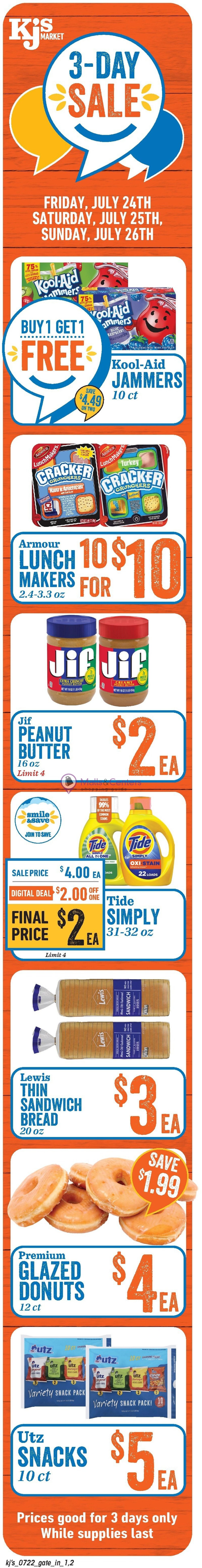 Weekly ad for KJ´s Market valid: 07/22/2026 - 07/28/2026, page 4